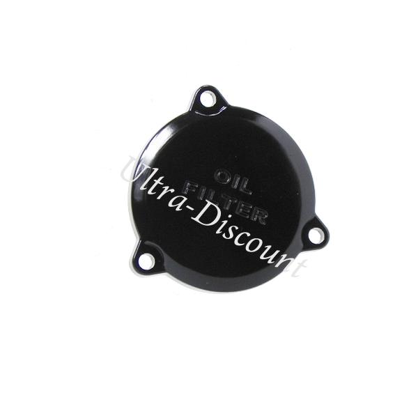 Tapa de filtro de aceite para quad Shineray 300cc (negro), Recambios quad Shineray 300