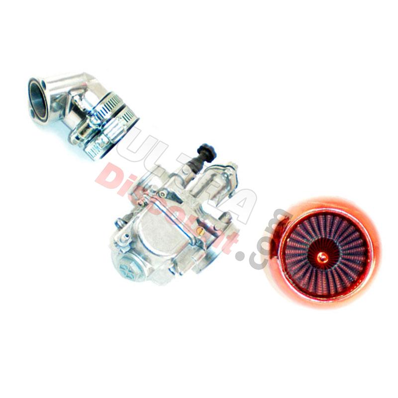 Carburador de 28mm scooter completo + filtro Racing, Piezas de scooter chino Carburador de 28mm scooter completo + filtro Racing, Piezas de scooter chino