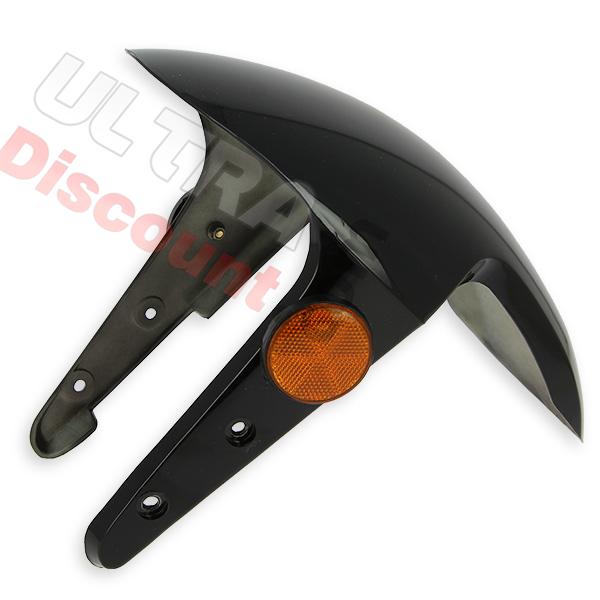 Guardabarros delantero scooters chinas NEGRO (type-2), Piezas de scooter chino