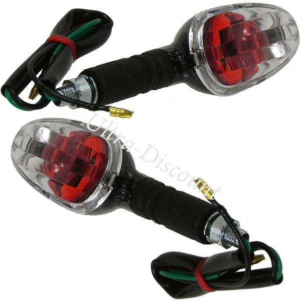 Par de intermitentes en carbono para scooter  , Piezas de scooter chino