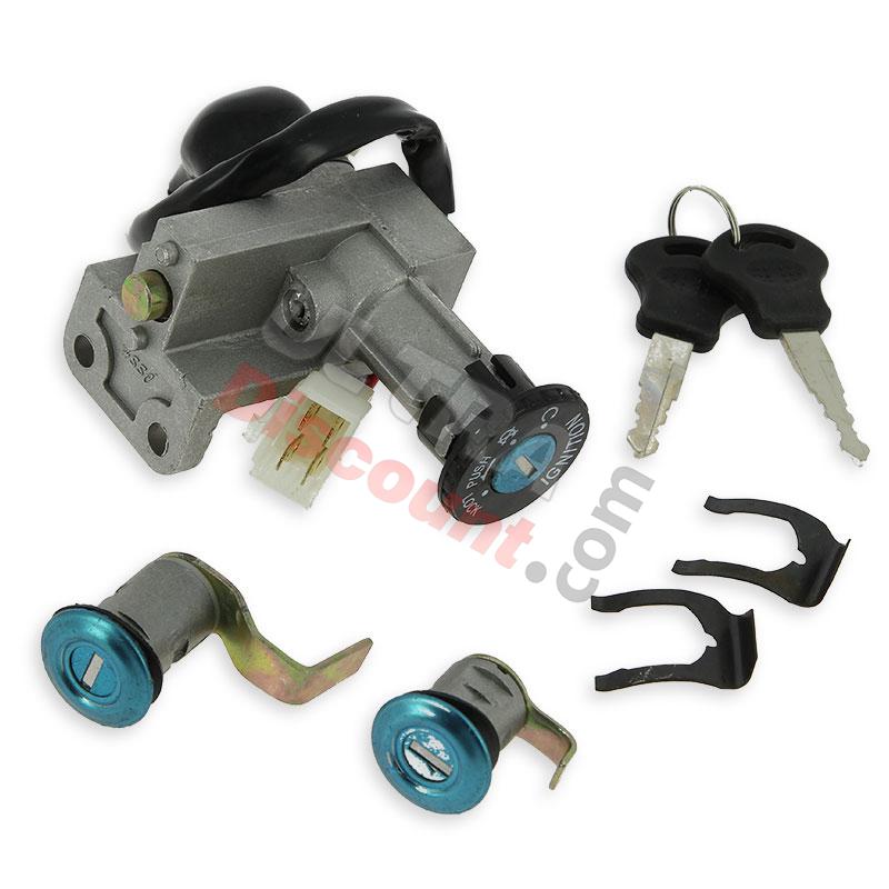 Clausor completo para scooter chinas (tipo 4), Piezas de scooter chino