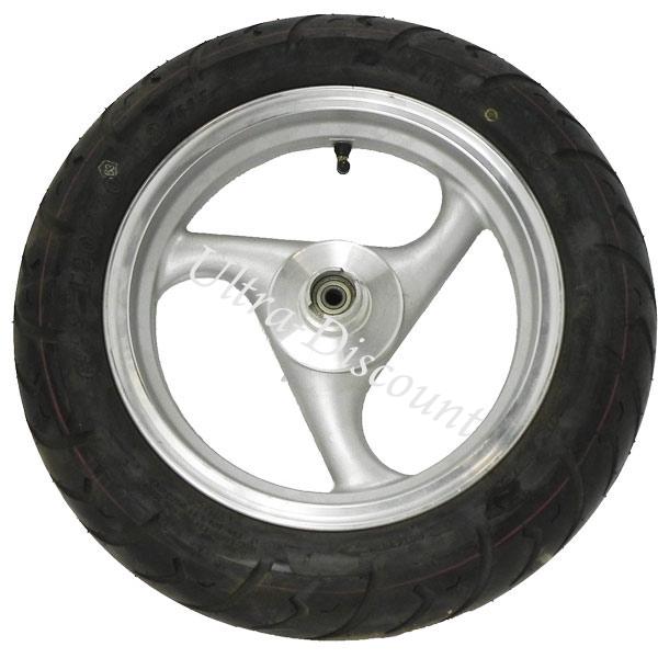 Rueda delantera para Scooter chinas (Alu - tipo 3), Piezas de scooter chino