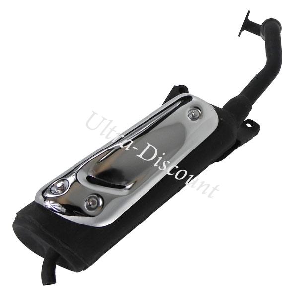 Tubo de escape para scooter chinas 125cc (tipo 3), Piezas de scooter chino