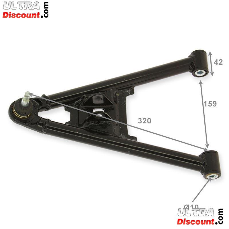 Trapecio de suspensión delantera para quad Bashan BS300AU-2, Bashan 300cc BS300AU-2 Trapecio de suspensión delantera para quad Bashan BS300AU-2, Bashan 300cc BS300AU-2