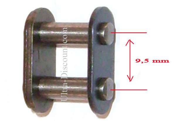 Eslabón rápido para eslabones anchos Pit Bike (9,5mm), Recambios para Pit Bike