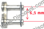 Corona reforzada de 47 dientes paso pequeño minis, Piezas Pocket Blata MT4 Corona reforzada de 47 dientes paso pequeño minis, Piezas Pocket Blata MT4