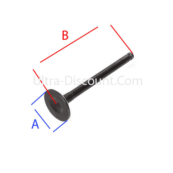 Válvula de admisión para scooter baotian BT49QT-9, Recambios Baotian BT49QT-9