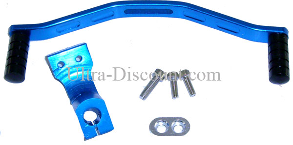 Palanca de cambios en aluminio para quad (AZUL), Recambios Shineray 200STIIE y STIIEB Palanca de cambios en aluminio para quad (AZUL), Recambios Shineray 200STIIE y STIIEB
