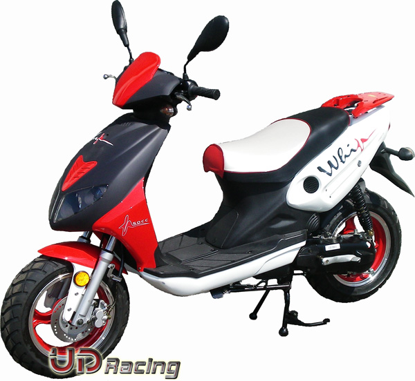 Scooter Viper R1 en ROJO 50cc (motor 2 tiempos), Scooter china 50cc