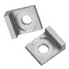 Tensor de cadena Pit Bike cuadrado ALU (12mm), Recambios para Pit Bike