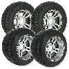 Lote de 4x ruedas para quad Shineray 250cc ST9C, Recambios Shineray 250 ST9C