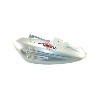 Lateral izquierdo para scooter chinas Gris-Rojo (tipo 1), Piezas de scooter chino
