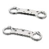 Par de tijas de horquilla para minimoto 34mm, Piezas minimoto cross