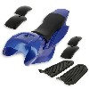 Carenado mini quad AZUL tipo 3, Recambios para mini quads