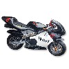 Minimoto 53cc Alta calidad blanco y negro, Recambios minimotos
