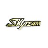 Pegatina de plástico con el logotipo de SkyTeam para el tanque Bubbly, Recambios Bubbly Skyteam