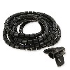 Cubrecables 16mm longitud 3m para Shineray 350cc (Negro), Piezas Quad Shineray 350cc