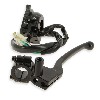 Piña izquierda para Skymini Monkey 50-125cc con luz LED - Negro, Piezas Skymini Monkey - Gorilla