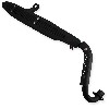 Tubo de escape para Dax de 125cc - Negro, Recambios Dax Skymax
