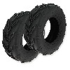 Par de neumáticos delanteros para quad Shineray 250cc 21x7-10, Piezas Shineray 250 STXE