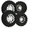 Lote de 4x ruedas para quad Shineray 250cc STXE, Piezas Shineray 250 STXE