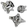 Maza de rueda DEL-TRAS tuning 10mm para PBR 50cc a 125cc (Cromada), Recambios PBR Skyteam ZB Honda