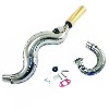 Tubo de escape Racing R1 de minimotos (ORO), Recambios minimotos