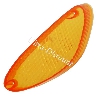 Cubierta naranja de intermitente DEL. izq. Baotian BT49QT-9 , Recambios Baotian BT49QT-9