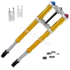 Horquilla completa Pit Bikes Alta gama (ORO, 700 mm), Recambios para Pit Bike