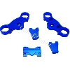 Tijas de horquilla tuning Pit Bike AZUL, Recambios para Pit Bike