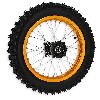 Rueda trasera Pit bike AGB30 14'' completa ORO, Recambios para Pit Bike