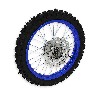 Rueda delantera 14'' AZUL completa para Pit bike AGB29, Recambios para Pit Bike