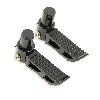 Estribos en negros tuning type3 por Pocket Bike, Recambios minimotos