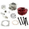 Kit 53cc 4 tranfers bulón de 12mm (tipo C, ROJO), Recambios minimotos