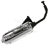 Tubo de escape para scooter Jonway GT 125, Recambios Scooter Jonway