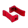 Estribos en aluminio ROJO, Piezas Pocket Blata MT4