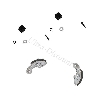 Kit de zapatas especiales para embrague de 2 tomas Zocchi, Piezas Pocket Blata MT4