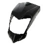 Carenado frontal para quad Shineray 200STIIE et 200STIIEB (negro), Recambios Shineray 200STIIE y STIIEB