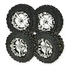Lote de 4x ruedas para quad Bashan 250cc BS250AS-43, Recambios Bashan 250cc BS250AS-43