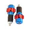 Tapón protector de manillar Rojo-Azul oscuro (tipo 2), Piezas Bashan 250cc BS250S11