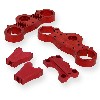 Tijas de horquilla tuning Pit Bike ROJO, Recambios para Pit Bike