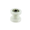 Rodillo de tensor de cadena para Dirt Bike (Blanco), Recambios para Pit Bike
