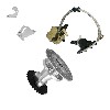 Kit de freno disco 155mm TRAS. tuning Monkey - Gorilla 50cc a 125cc, Piezas Skymini Monkey - Gorilla