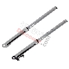Piernas de horquilla para minimotos Supermotard plata (Tipo 1), Piezas minimoto Supermoto