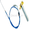 Puño acelerador rápido de calidad ORO + cable Azul, Piezas minimoto cross