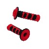 Puño antiderrapante (Rojo-negro) Polini 911-GP3, Recambios Polini 911 GP3
