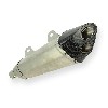 Silenciador de escape izquierda para Spy Racing 250cc F3, Piezas Quad SPY250F3