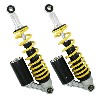 Amortiguadores DEL. a gas para quad 200cc (Amarillo), Recambios quad chinas 200cc