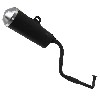 Tubo de escape para quad Shineray 200cc (XY200ST-6A), Recambios Shineray 200 ST6A