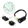 Clausor completo con llaves para Quad Shineray 200cc STIIE-B, Recambios Shineray 200STIIE y STIIEB
